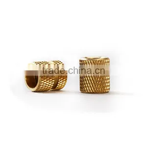 Free Sample Brass Threaded Inserts Brass Moulding Inserts Nuts M8 thumbnail-5