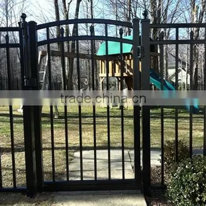 Metal Security Gate/ Wrought Iron Fencing Fences Elements Gates thumbnail-2