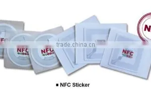 Custom Logo Printed MIFARE Ultralight C NFC Sticker thumbnail-2