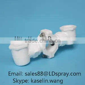 Cleaning Line Equipment Double Head Plastic Spray Nozzle thumbnail-4