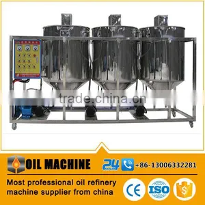 Small Crude Degummed Rapeseed Oil Plant Oil Refining Machinery thumbnail-2