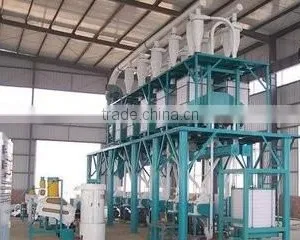 50t Flour Mill Machine Wheat Milling Factory Flour Mill Roller Wheat Milling Equipment Flour Mill Production Line thumbnail-5