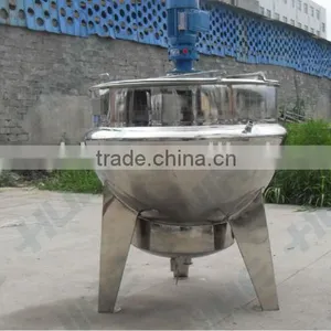 Hot Natural Gas Heating Jacketed Mixng Kettle thumbnail-1