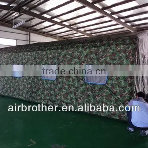 Large Sealed Temporary Inflatable Emergency Shelters , Inflatable Medical Tent for Temporary thumbnail-2