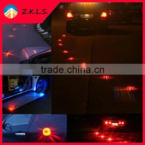 9 Modes Portable Super Bright Red Car Emergency Warning Light thumbnail-1