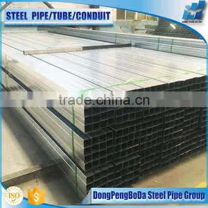 60GSM 30*40*1.1mm Pre Galvanised Steel Pipe Hollow Section thumbnail-1