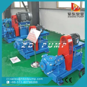 Hebei Zidong Pump Company Horizontal Ash Slurry Pump for Mining Dewatering thumbnail-2