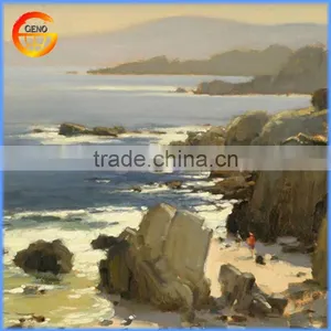 2017 Hot Sell 100% Hand Made Seascape Oil Paintings for Sale thumbnail-1