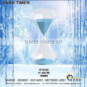 Sand Timer Coloured Glass STD20 thumbnail-1