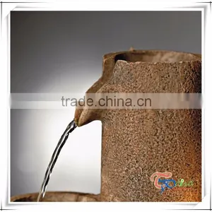 Indoor Tabletop Candle Holder Water Feature Fountain thumbnail-4