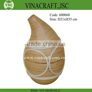 Antique Vase Bamboo Vase for Home Decor thumbnail-1