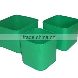 Decorative Garden Planters Set Of 3 | Garden Metal Planter thumbnail-1