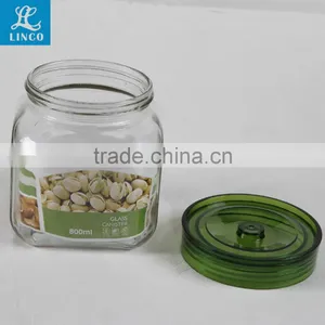 2015 Food Safe Mini Glass Candy Jar With Lid thumbnail-1