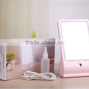 USB Desktop Makeup Mirror With LED Lamp/ Portable Mist Spray Apparatus thumbnail-6