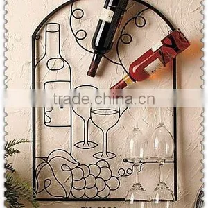 New Design Metal Wine Display Rack, Wine Rack thumbnail-1