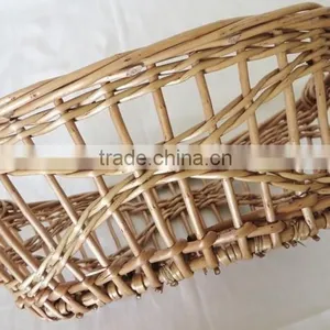 New Oval Bulk Kitchen Vegetable Wicker Storage Basket thumbnail-5