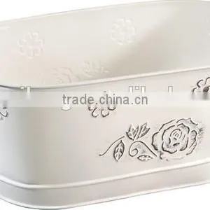 Wholesale High Quality Paint Garden Metal Bucket thumbnail-1