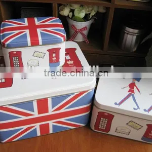 Custom Printed Popcorn Packaging Can Manufacturer Candy Cake Container Biscuit Canister Metal Box For Cookie Tin Can thumbnail-2