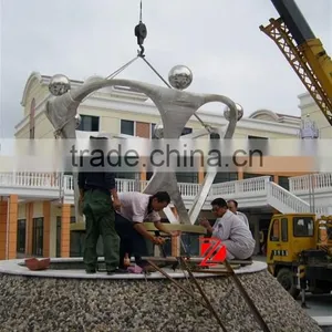 Stainless Steel Dancing Statues For Sale thumbnail-1