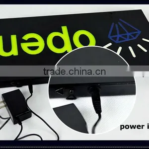 FLASH Led Open Sign / Acrylic Led Sign / Backlit Led Sign . Express,led Restaurant Signs Outdoor thumbnail-3
