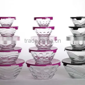 Wholesale Glass Bowl Set thumbnail-1