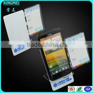Custom Desktop Acrylic Cell Phone Case Display Stand Rack thumbnail-5