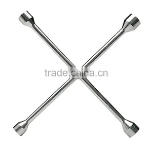 14",20" Cross Rim Wrench 17x19x21x23mm Wheel Spanner Cross Wheel thumbnail-1