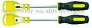 Screwdriver With Plastic Handle(screwdriver,screwdriver With Plastic Handle,hand Tool) thumbnail-1
