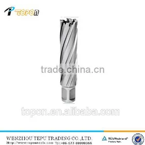 TCT Tungsten Carbide Tipped Annular Cutter Sharpening With Weldon Shank thumbnail-1