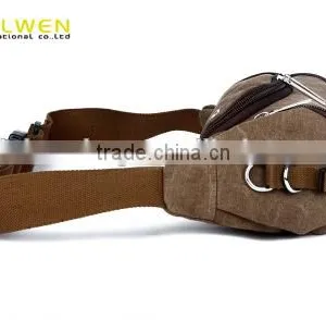 Casual Outdoor Sport Brown Waist Bag for Men thumbnail-2