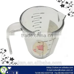 LFGB Standard Certificate Plastic 250ML Measuring Cup CK-2021 thumbnail-1
