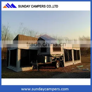 Motorcycle Camping Trailers off Road Camper Trailer for Sale thumbnail-1