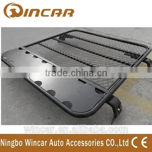 4x4 Car Roof Rack Universal Car Aluminium Luggage Rack No Frame Gutter Mount Brackets thumbnail-1