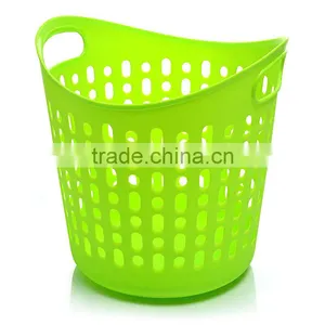 Plastic Hot Sales Neat and Beautiful Durable Laundry Basket thumbnail-4