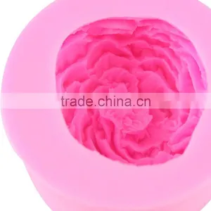 Food Grade Silicone Fondant Cake Mold Baking Tools 3D Silicone Soap Mold Lace Chrysanthemum 1688 Agent thumbnail-3