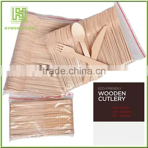Wooden Tableware Knife Fork Spoon Baby Cutlery thumbnail-4
