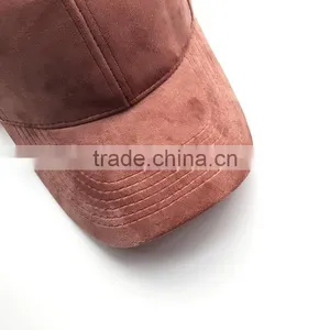 Blank Suede Baseball Cap With Your Own Deisgn thumbnail-5