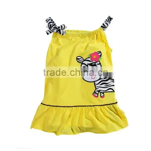 Children Clothing 2016 Sling Tops and Stripe Pants 2pcs Sets for Summer thumbnail-2