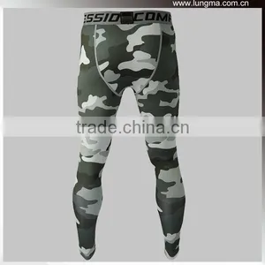 Compression Camo Flatlock Long Tights thumbnail-4