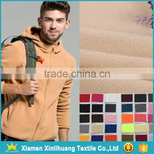 New Arrival Solid Color 100 Polyester Polar Fleece Knitted Fabric for Jacket thumbnail-1