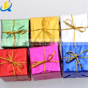 Newest Colorful Christmas Tree Ornaments Hanging Small Gift Package thumbnail-2