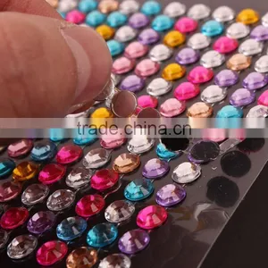 Food Grade Rhinestone Diamond Sticker Large Acrylic Gems Self Adhesive Sticker thumbnail-6