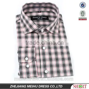 Spread Collar 100% Combed Cotton Luxury Fashion Slim Fit Shirts thumbnail-1