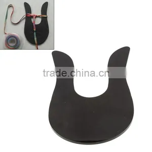 Wholesale Black Acrylic Lucet Knitting Tools For Braiding Bracelets thumbnail-1