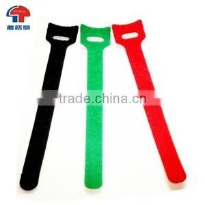 Colorful Hook and Loop Strap Thin and Soft Wire Bundle Belt thumbnail-1