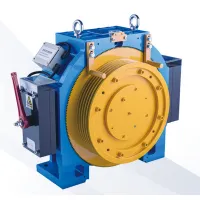 Gearless Traction Motor for MR and MRL Elevator thumbnail-1