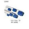 Hotel / School 8W 650lm CRI 72 6000K 2 Foot LED Tube Lamp With CE Approved thumbnail-1