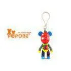 Color Contrast POPOBE Bear Keychain Decorating Bag Limbs Head Rotatable thumbnail-1
