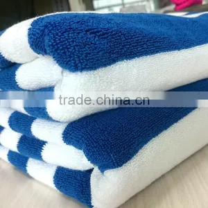 Velour Stripe Bath Towel thumbnail-1