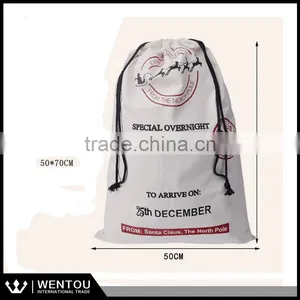 6 Designs Personalized Hessian Christmas Gift Bag Santa Sacks thumbnail-5